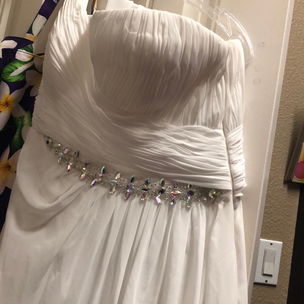 White dress